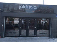 Jaldi Jaldi outside