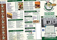 Bryantville Pizza Kitchen menu