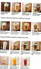 Starbucks Coffee menu