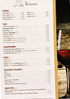 Cave Du Roy menu