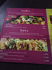 Rosa Mexicano menu