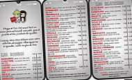 Mozza et cie menu