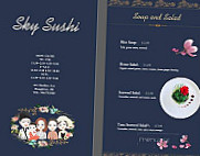 Sky Sushi Houghton menu