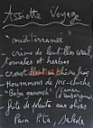 Les Maraichers menu