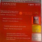 Vineria Caraceni menu