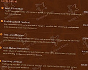 Punjab Indian Restaurant menu