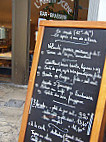 L'Avant Scene menu