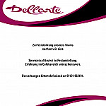 Dellarte Enoteca, Gelateria menu