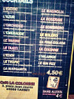 La Squadra menu