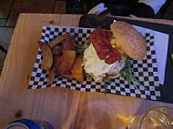 La Vespa Burger food