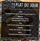 Le Chat ToquÉ menu