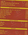 Curry Lovers Ellenbrook menu