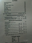 Little Bambinos menu