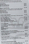 Cafe 3 Eight Nine menu