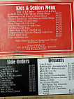 Merry Inn Restaurant menu