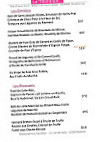 Le Tourdion menu