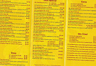 Thaiways menu