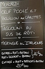 Maison Samaran menu