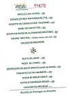 Pizzeria Le Mistral menu