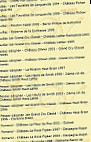 Hostellerie Du Cheval Noir menu