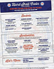 Captain Billy's Crab House menu