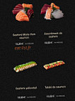 Sushi Shop menu