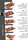 Jasmin Sushi Box menu