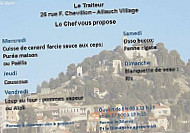 Le Salon Provencal menu