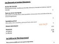 L'aparté menu