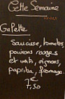 Creperie du Kiosque menu