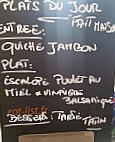 Café Du Lycée menu