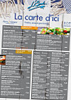 L’escale menu