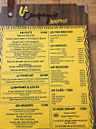 La Compagnie Bistrot Lille menu