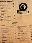 Mexicano La Taqueria menu