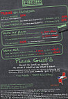 Pizza Gust'o menu