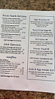 Sage Diner menu