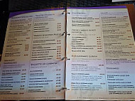 Seventh Heaven Cafe menu