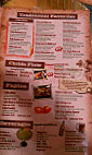 Los Tres Caminos menu