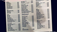 Kimberley Asian Cuisine menu