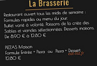 Les Voyageurs menu