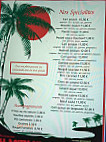 Ile Bourbon Restaurant menu