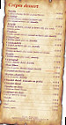 La Commanderie menu