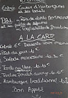 La Dînette menu