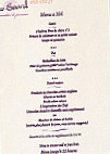 Au Sourd menu