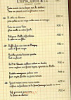 L'Epicerie & Cie menu