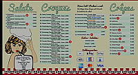 Croque-Haus menu