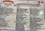 Pizzeria O Scugnizzo menu