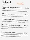 Il Sorrentino menu