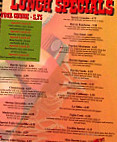 El Picante menu