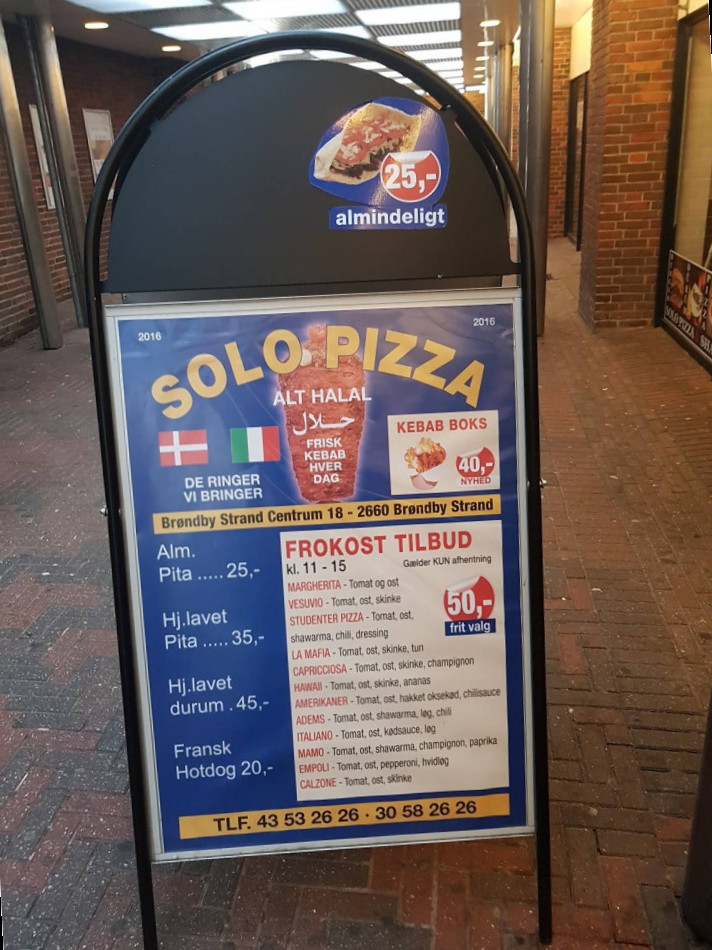 Solo Pizza Udenfor